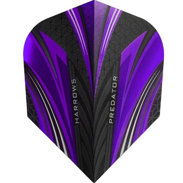 Harrows - Prime Predator Fialová - 100 Mikron - Letky Na Šípky - Direct Darts - 1