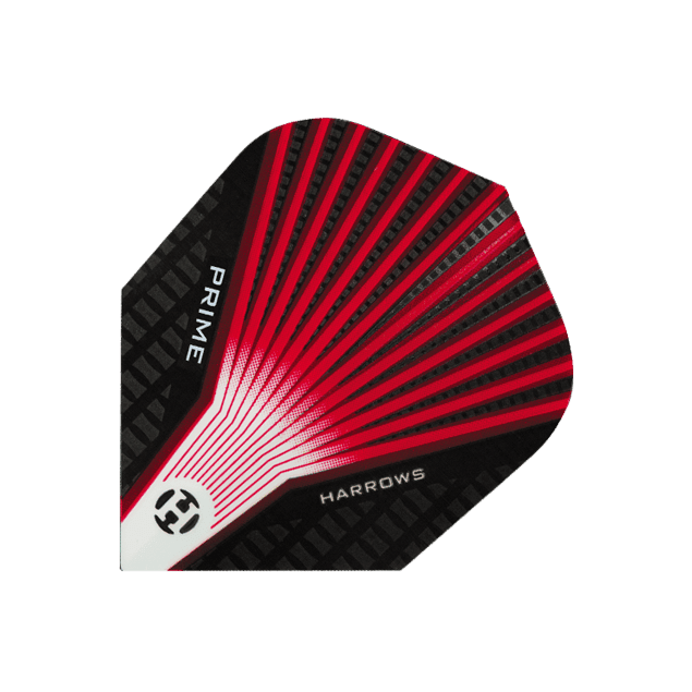 Harrows - Prime Saru King Červená - 100 Mikron - Letky Na Šípky - Direct Darts - 1