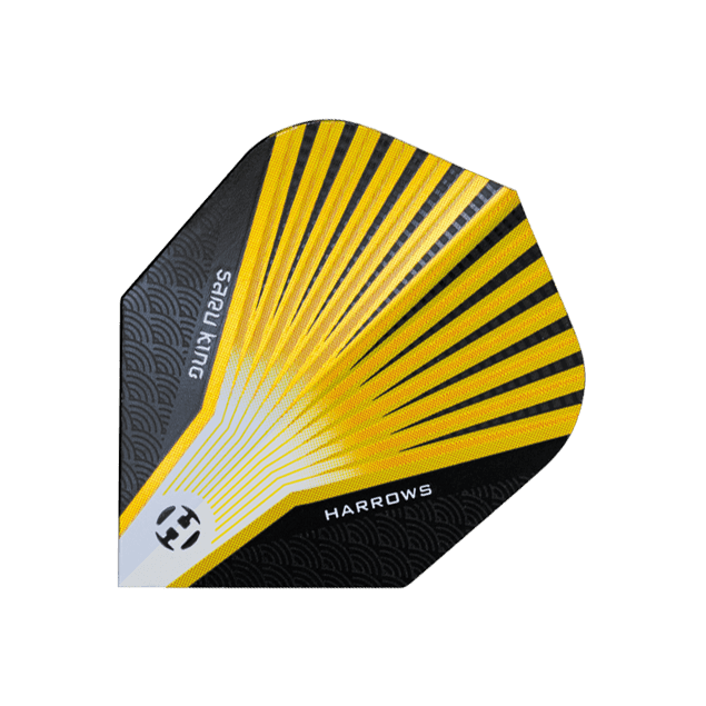 Harrows - Prime Saru King Žlutá - 100 Mikron - Letky Na Šípky - Direct Darts - 1