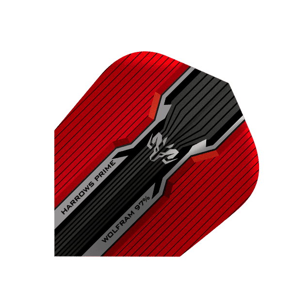Harrows - Prime Wolfram - 100 Mikron V2 - Letky Na Šípky - Direct Darts - 1