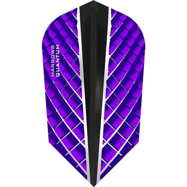Harrows - Quantum X - Fialová - Slim - 100 Mikron - Letky Na Šípky - Direct Darts - 1