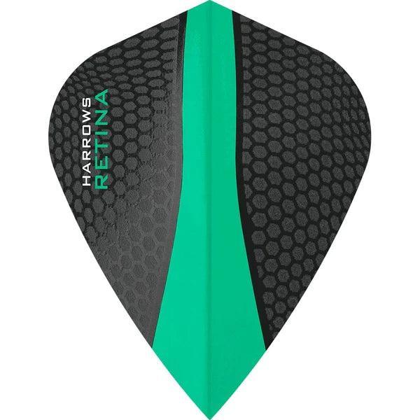 Harrows - Retina - Jade - Šarkana - 100 Mikron - Letky Na Šípky - Direct Darts - 1