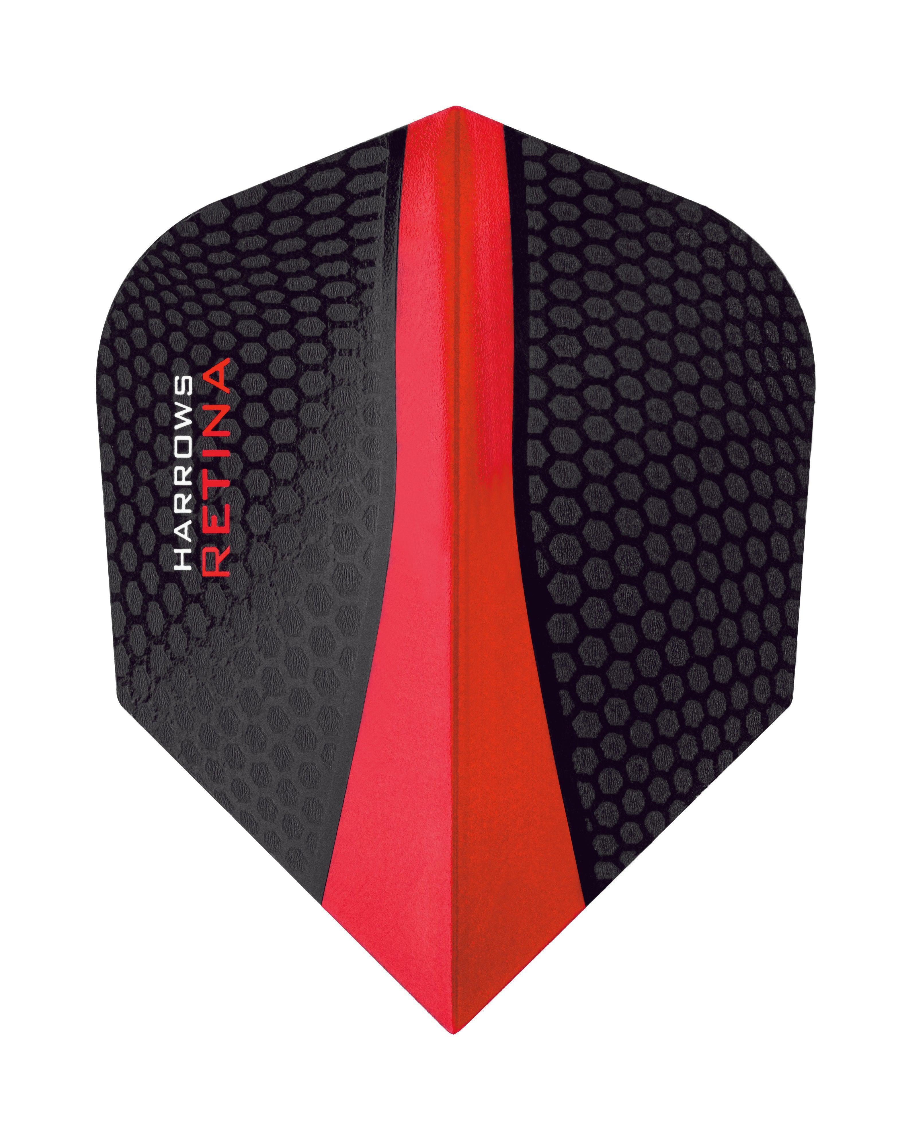 Harrows - Retina No6. Červená - 100 Mikron - Letky Na Šípky - Direct Darts - 1