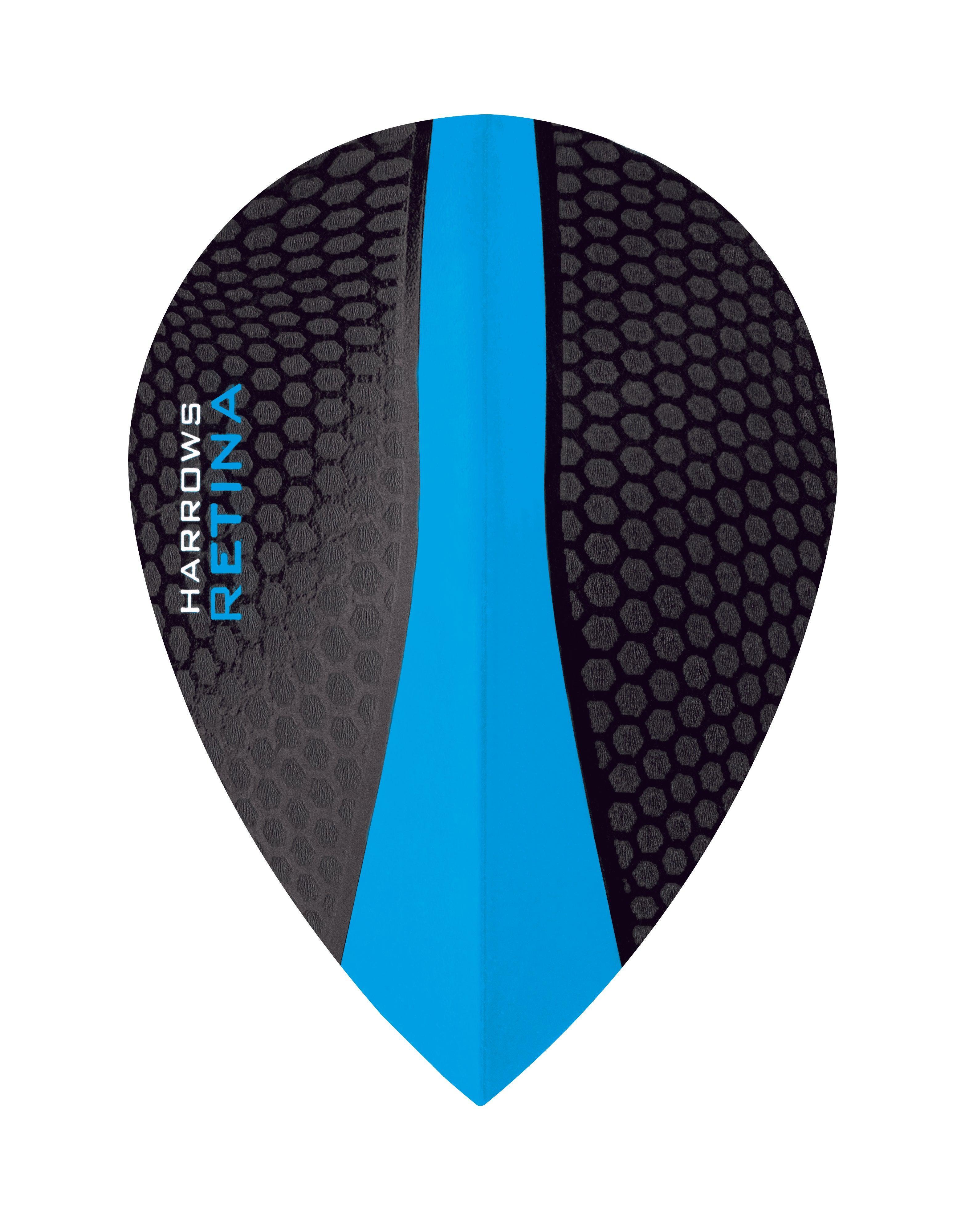 Harrows - Retina Round Modrá - 100 Mikron - Letky Na Šípky - Direct Darts - 1