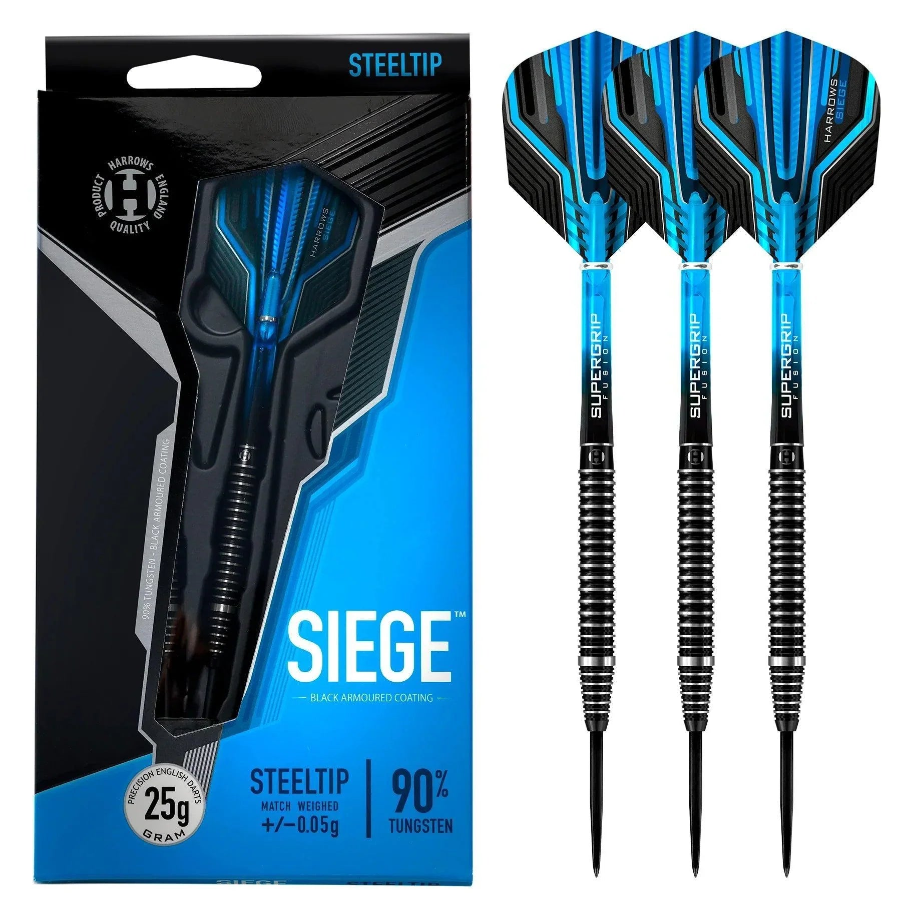 Harrows - Siege 90% - Steel Šípky - Direct Darts - 2