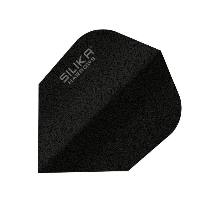 Harrows - Silika Solid No6 Černá - Letky Na Šípky - Direct Darts - 1