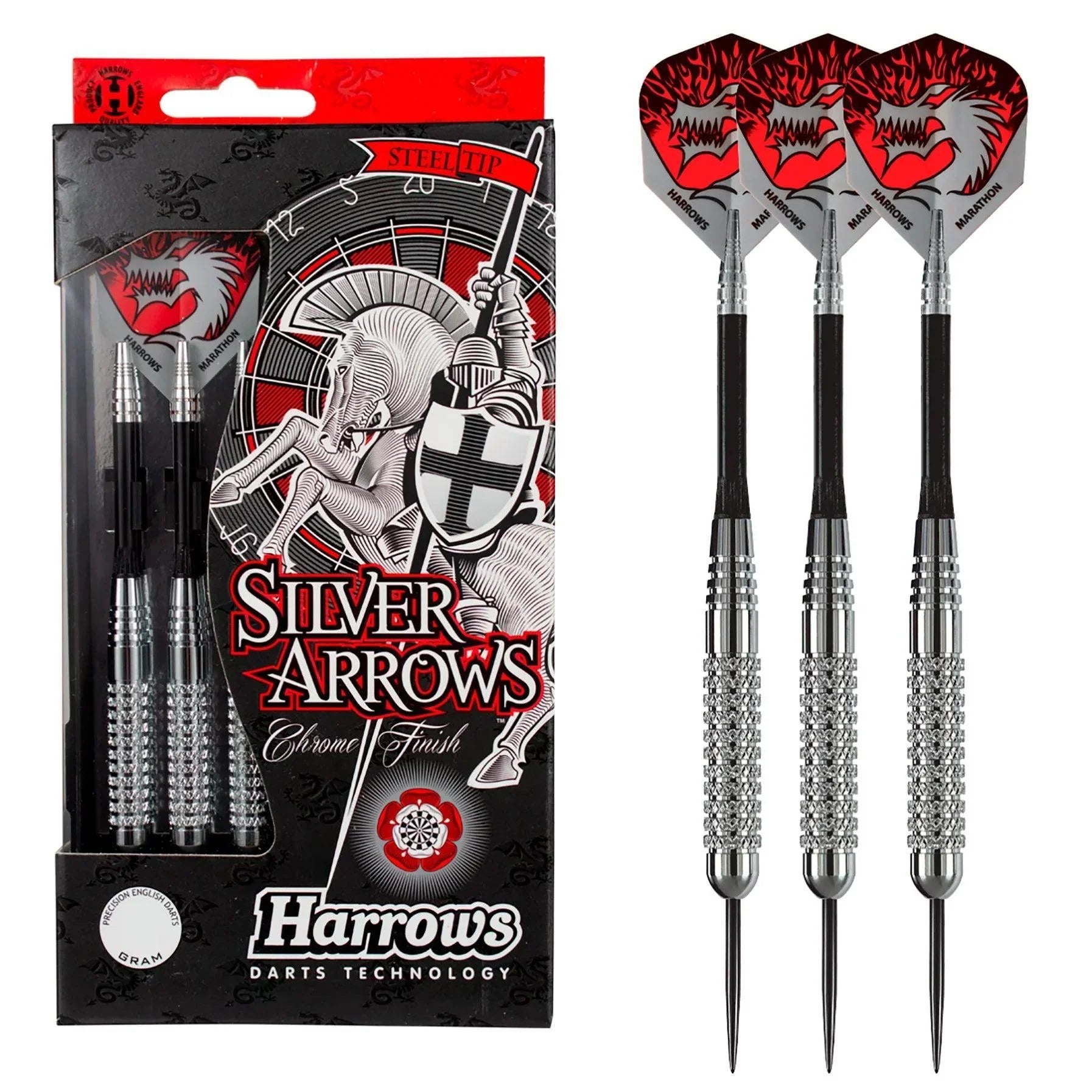 Harrows - Silver Arrows Zubatá - Steel Šípky - Direct Darts - 2