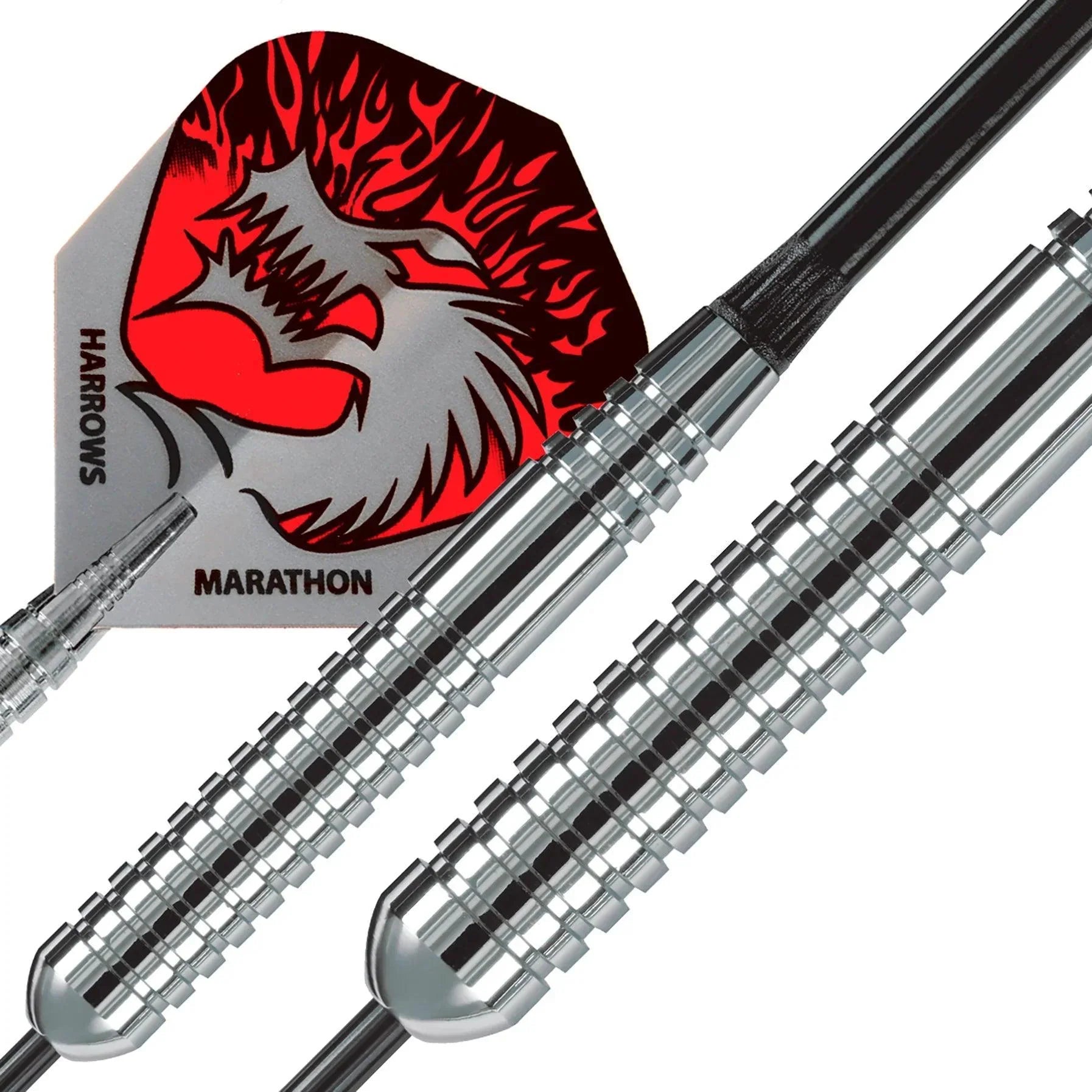 Harrows - Silver Arrows Ringed - Steel Šípky - Direct Darts - 3