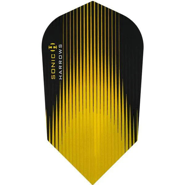 Harrows - Sonic - Žlutá - Slim - 100 Mikron - Letky Na Šípky - Direct Darts - 1