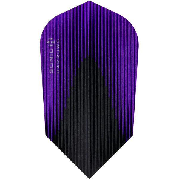 Harrows - Sonic X - Fialová - Slim - 100 Mikron - Letky Na Šípky - Direct Darts - 1