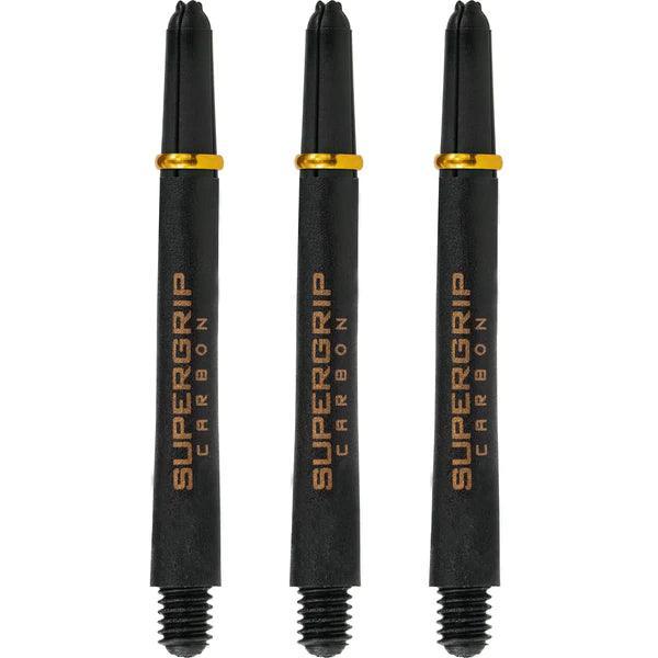 Harrows - Supergrip Carbon Zlatá - Násadky Na Šípky - Direct Darts - 4