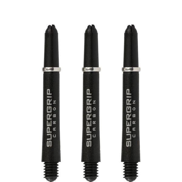 Harrows - Supergrip Carbon Strieborná - Násadky Na Šípky - Direct Darts - 3