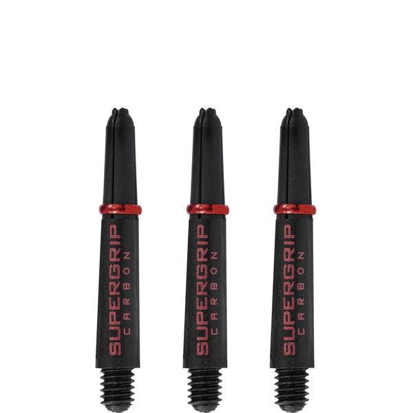 Harrows - Supergrip Carbon Červená - Násadky Na Šípky - Direct Darts - 2