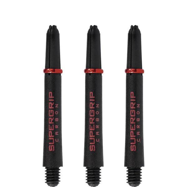 Harrows - Supergrip Carbon Červená - Násadky Na Šípky - Direct Darts - 3