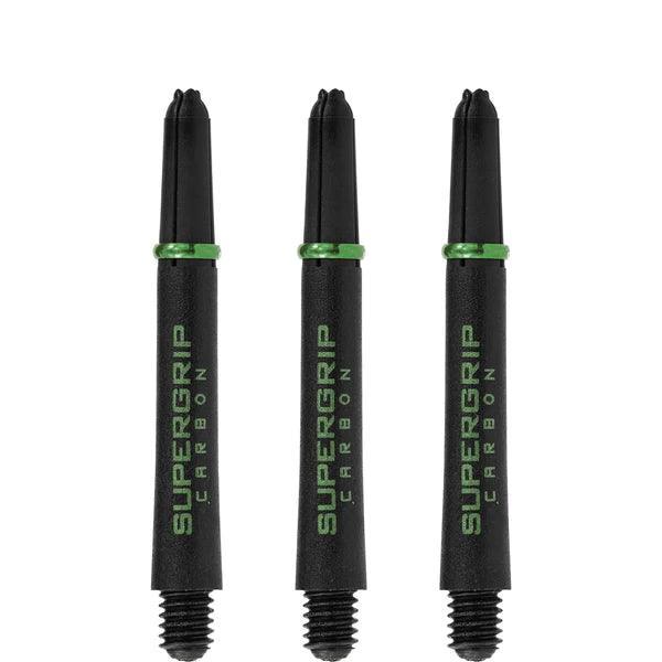 Harrows - Supergrip Carbon Zelená - Násadky Na Šípky - Direct Darts - 3