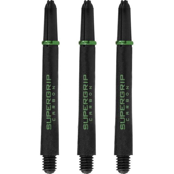 Harrows - Supergrip Carbon Zelená - Násadky Na Šípky - Direct Darts - 4