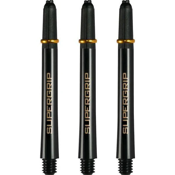 Harrows - Supergrip Černá/Zlatá - Násadky Na Šípky - Direct Darts - 2