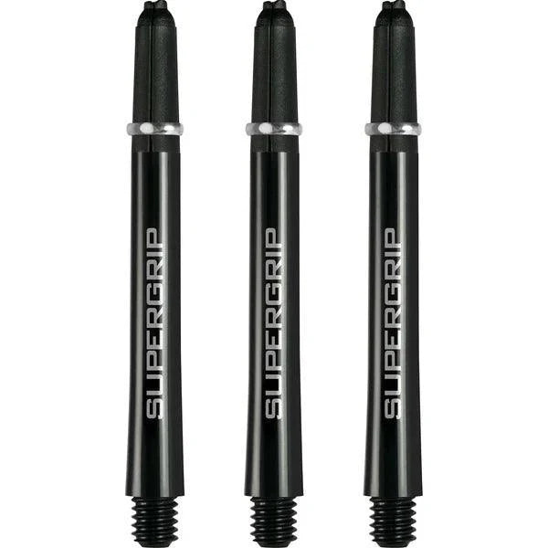 Harrows - Supergrip Černá/Strieborná - Násadky Na Šípky - Direct Darts - 2