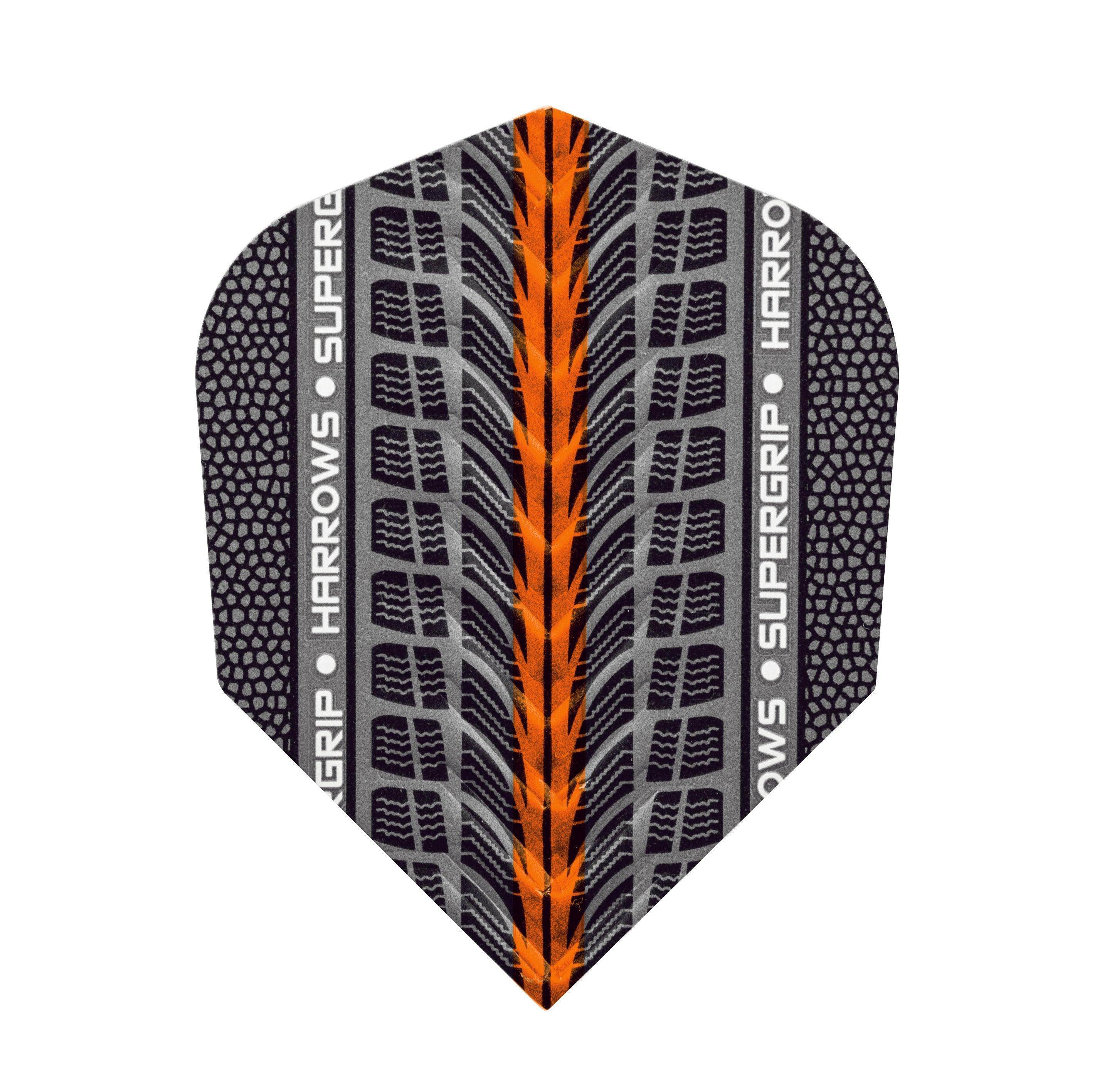 Harrows - Supergrip Oranžová - 100 Mikron - Letky Na Šípky - Direct Darts - 1