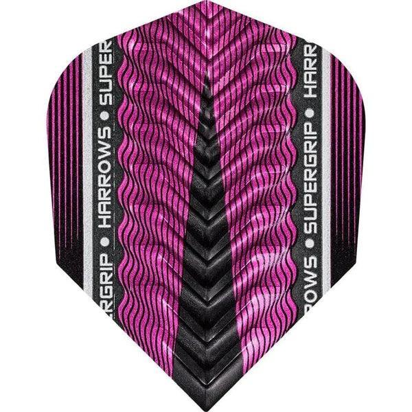 Harrows - Supergrip - Růžová - 100 Mikron - Letky Na Šípky - Direct Darts - 1