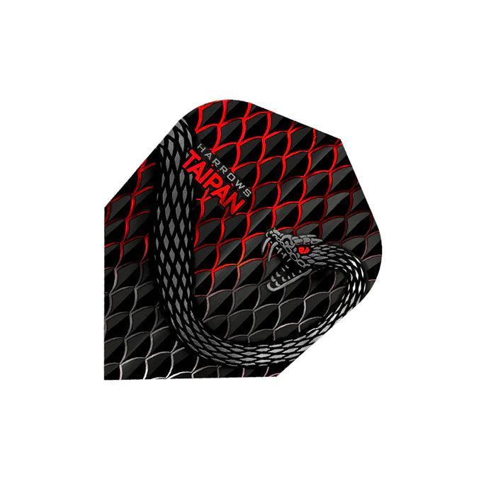 Harrows - Taipan Červená - 100 Mikron - Letky Na Šípky - Direct Darts - 1