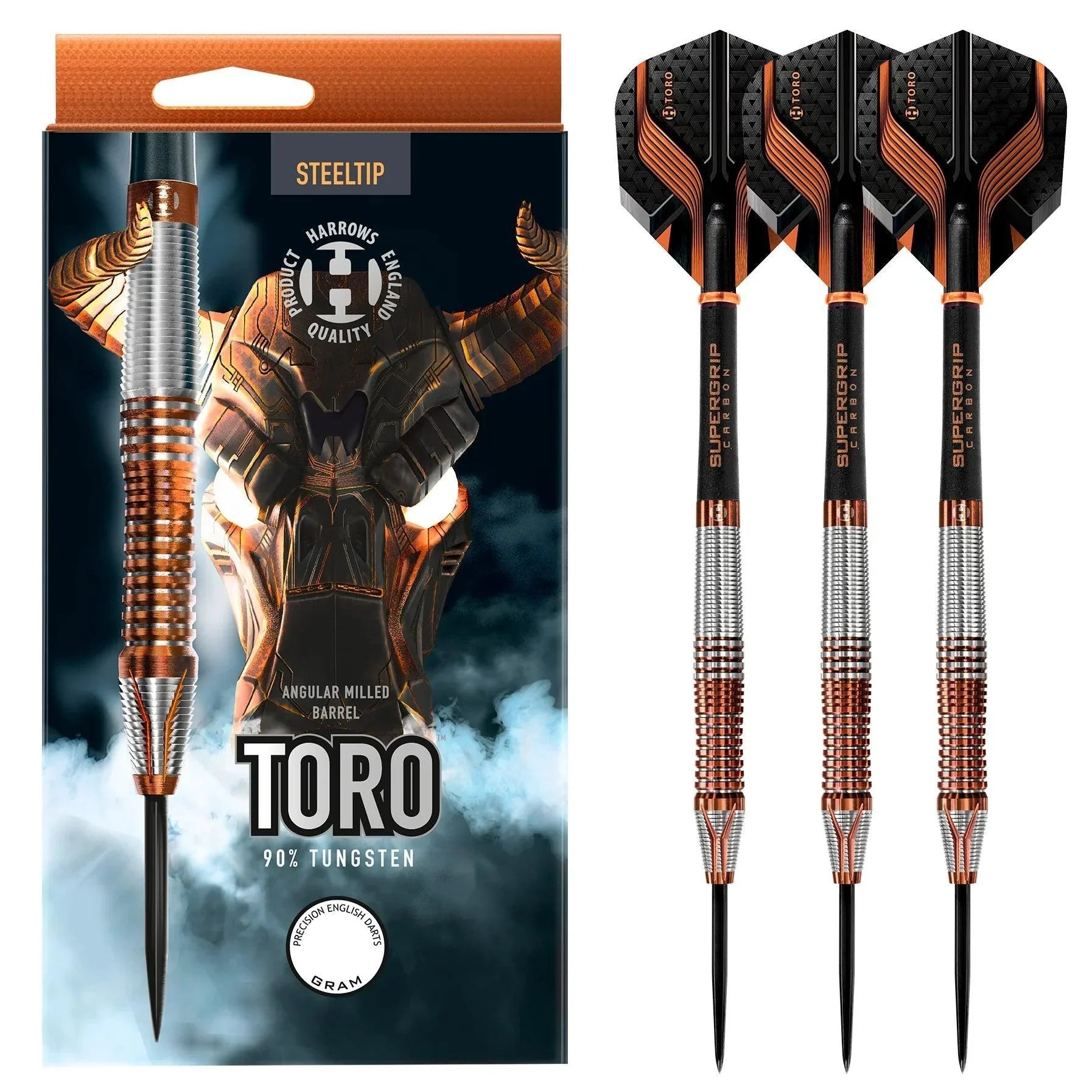 Harrows - Toro 90% - Steel Šípky - Direct Darts - 2