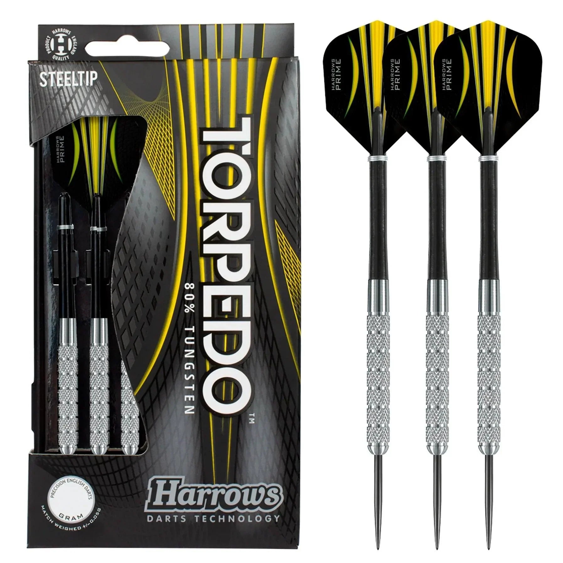 Harrows - Torpedo 80% - Steel Šípky - Direct Darts - 2