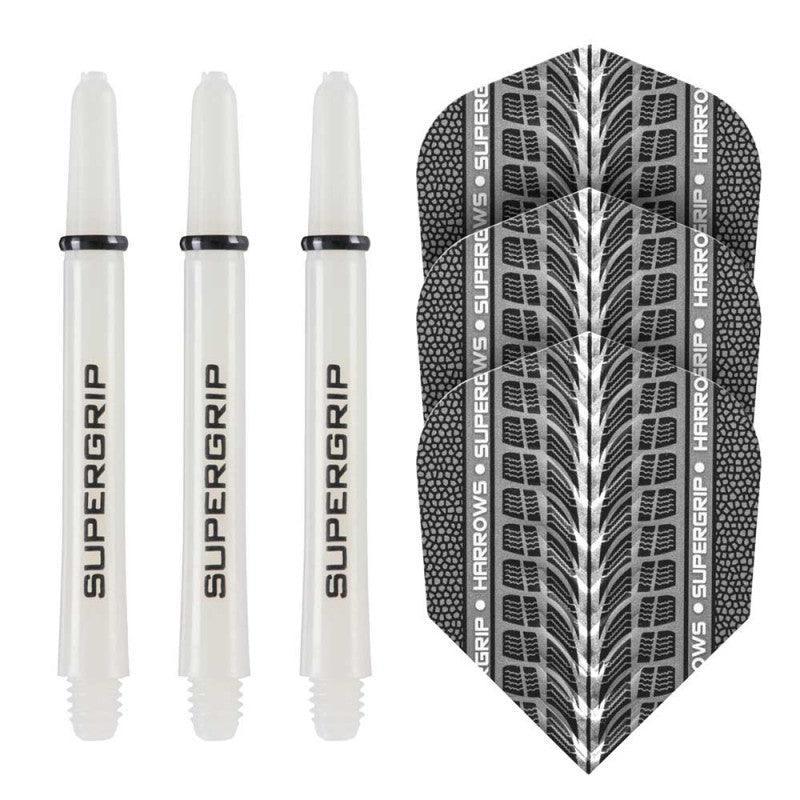 Harrows - Twin Pack Bílá - Letky Na Šípky - Direct Darts - 1