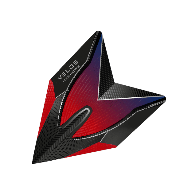 Harrows - Velos Červená - 100 Mikron - Letky Na Šípky - Direct Darts - 1