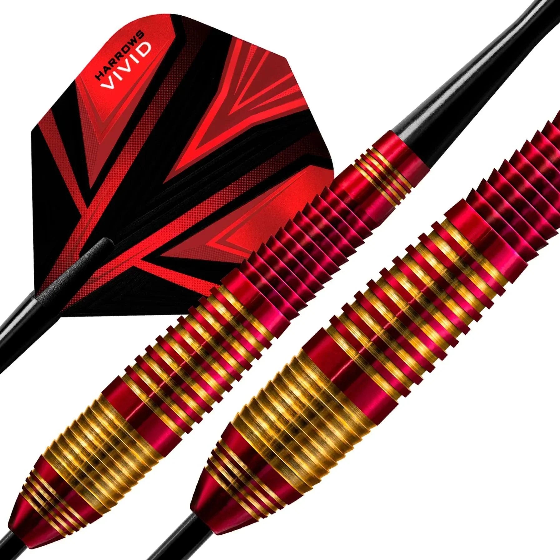 Harrows - Vivid Červená - Steel Šípky - Direct Darts - 3