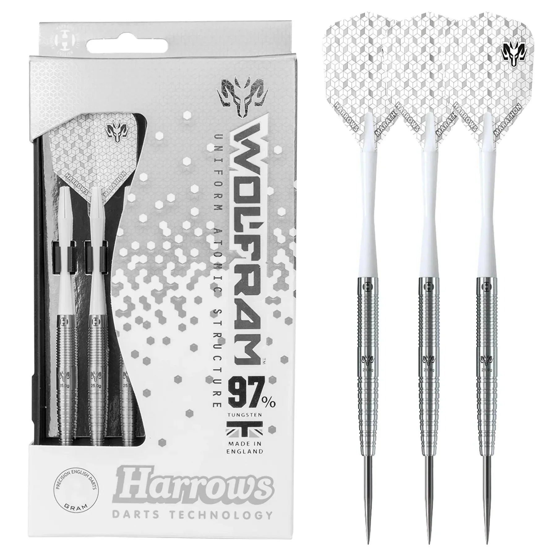 Harrows - Wolfram 97% - Steel Šípky - Direct Darts - 2