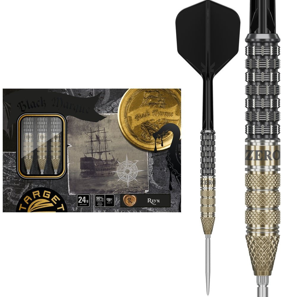 Target Japan - Black Marque Reyn - 90% - Steel Šípky - Direct Darts - 1