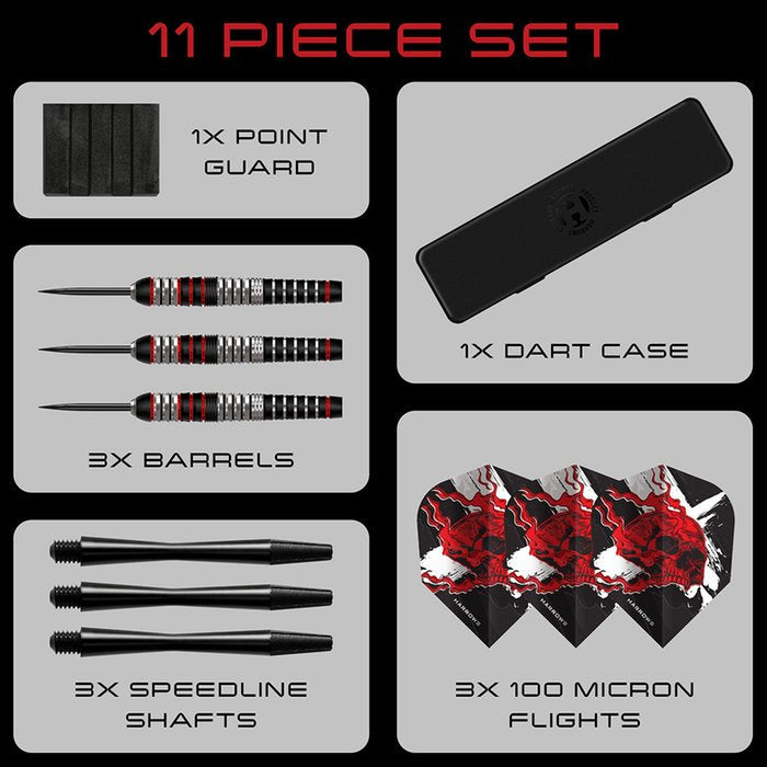 Harrows - Heavy Metal - Mosadzná - Steel Šípky - Direct Darts - 4