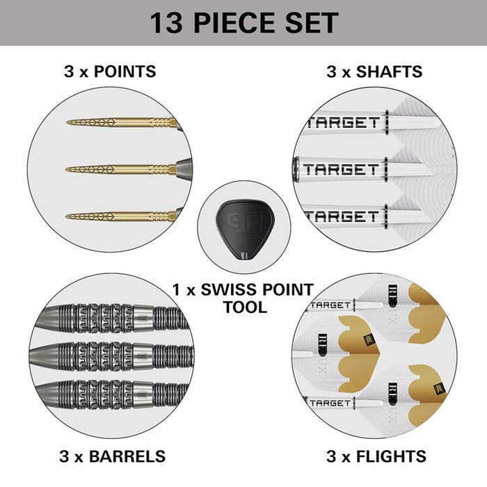 Target - Redux 02 90% - Steel Šípky - Direct Darts - 6