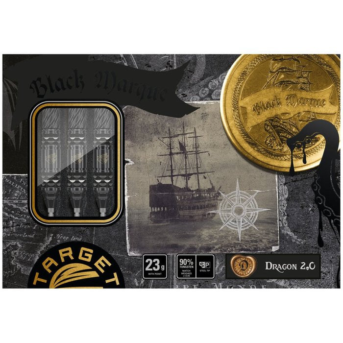 Target Japan - Black Marque Lite Dragon Gen 2 - 90% - Steel Šípky - Direct Darts - 4