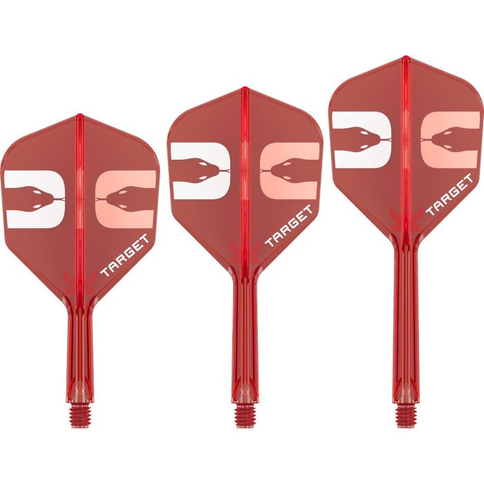 Target - K-Flex - Nathan Aspinall - Červený - No6 - Letky/Nástavec - Direct Darts - 1