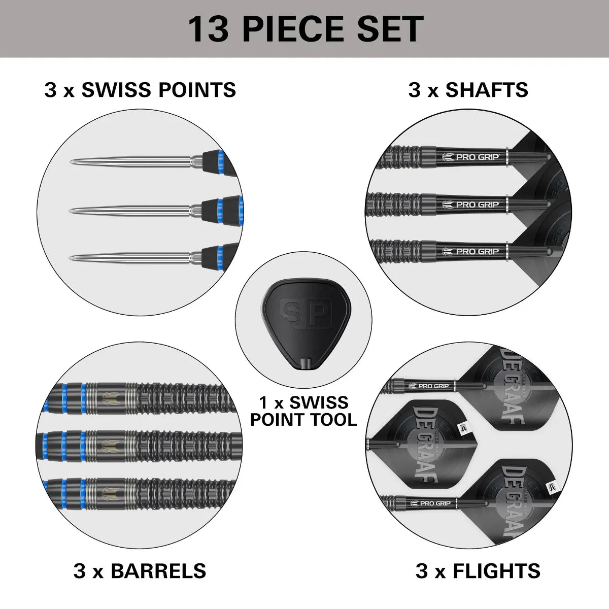 Target - Jeffrey De Graaf - Steel Šípky - Direct Darts - 5