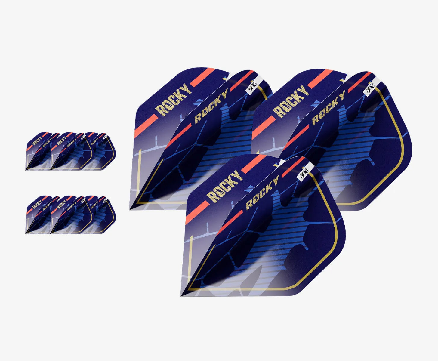 Target - Josh Rock G1 Pro Ultra - No6 (9 Ks) - 100 Mikron - Letky Na Šípky - Direct Darts - 1