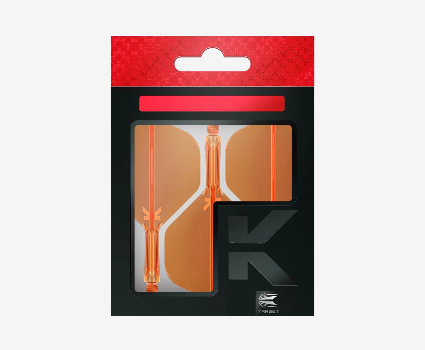 Target - K-Flex - No2 - Neónová Oranžová - Letky/Násadky Na Šípky - Direct Darts - 4