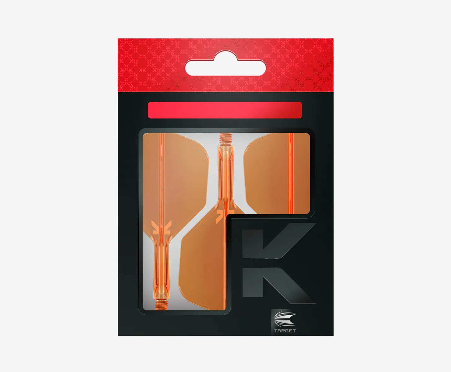 Target - K-Flex - No6 - Neónová Oranžová - Letky/Násadky Na Šípky - Direct Darts - 4