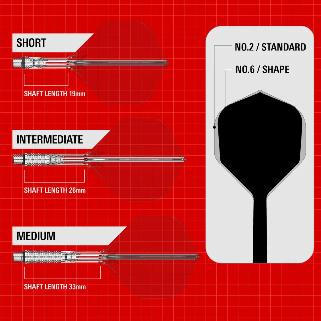 Target - K-Shift Průhledná - No2 - Letky/Násadka Na Šípky - Direct Darts - 4
