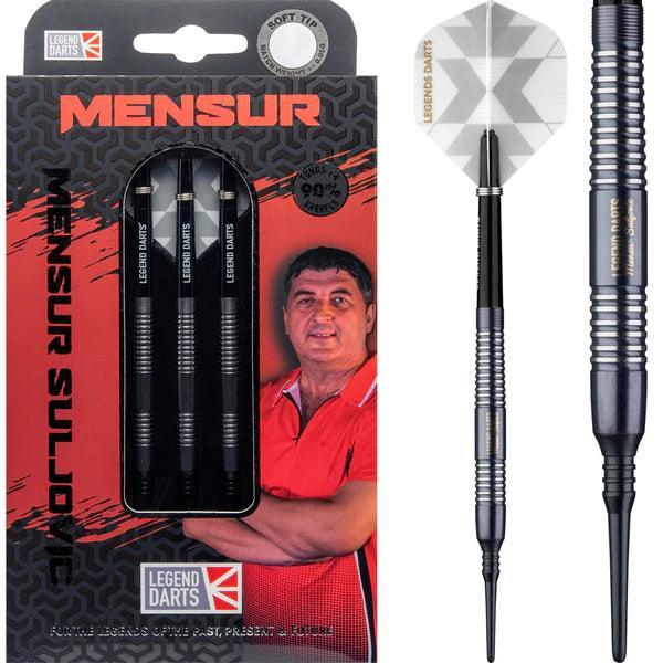 Legend Darts - The Gentle - Mensur Suljovic 90% - Soft Šipky - Direct Darts - 1