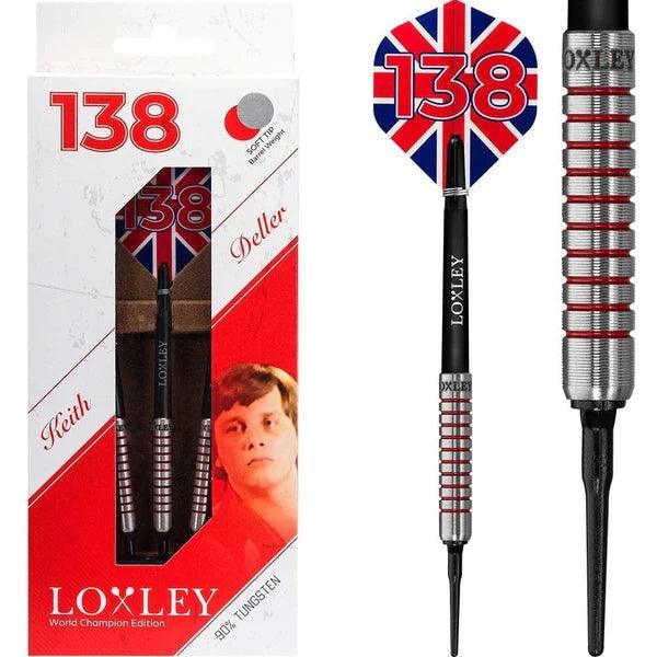 Loxley - Keith Deller - 138 Range 90% - Soft Šipky - Direct Darts - 1