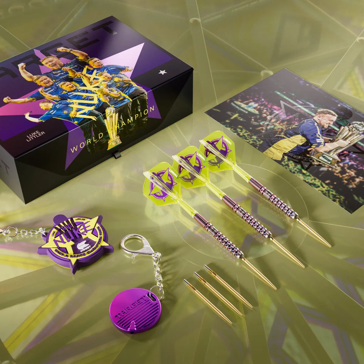 Target - Luke Littler World Champion 2025 Edition - Steel Šípky - Direct Darts - 2