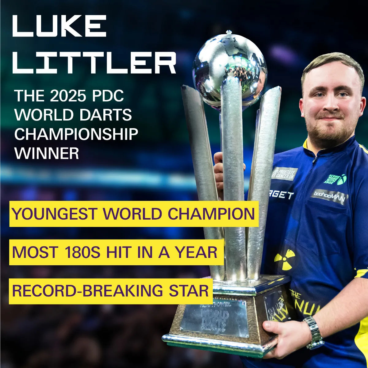 Target - K-Flex Luke Littler World Champion Edition - No2 - Letky/Násadky Na Šípky - Direct Darts - 3