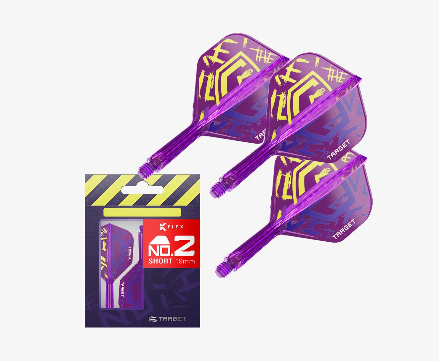 Target - K-Flex Luke Littler World Champion Edition - No2 - Letky/Násadky Na Šípky - Direct Darts - 1