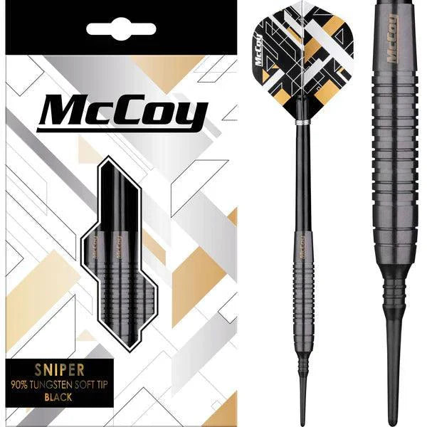 Mccoy - Sniper - 90% - Černá - Soft Šipky - Direct Darts - 1