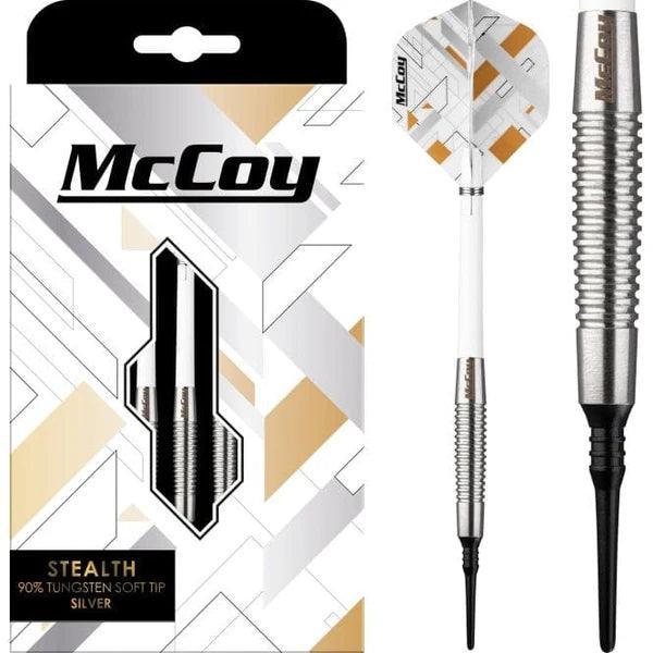 Mccoy - Stealth - 90% - Strieborná - Soft Šipky - Direct Darts - 1