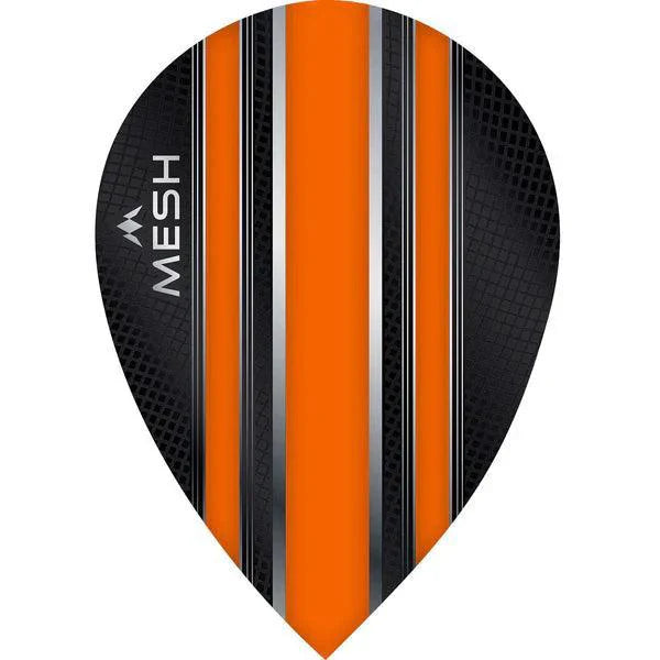 Mission - Mesh Hruškovitá Oranžová - 100 Mikron - Letky Na Šípky - Direct Darts - 1
