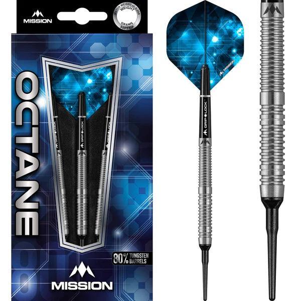Mission - Octane - M1 80% - Soft Šipky - Direct Darts - 1